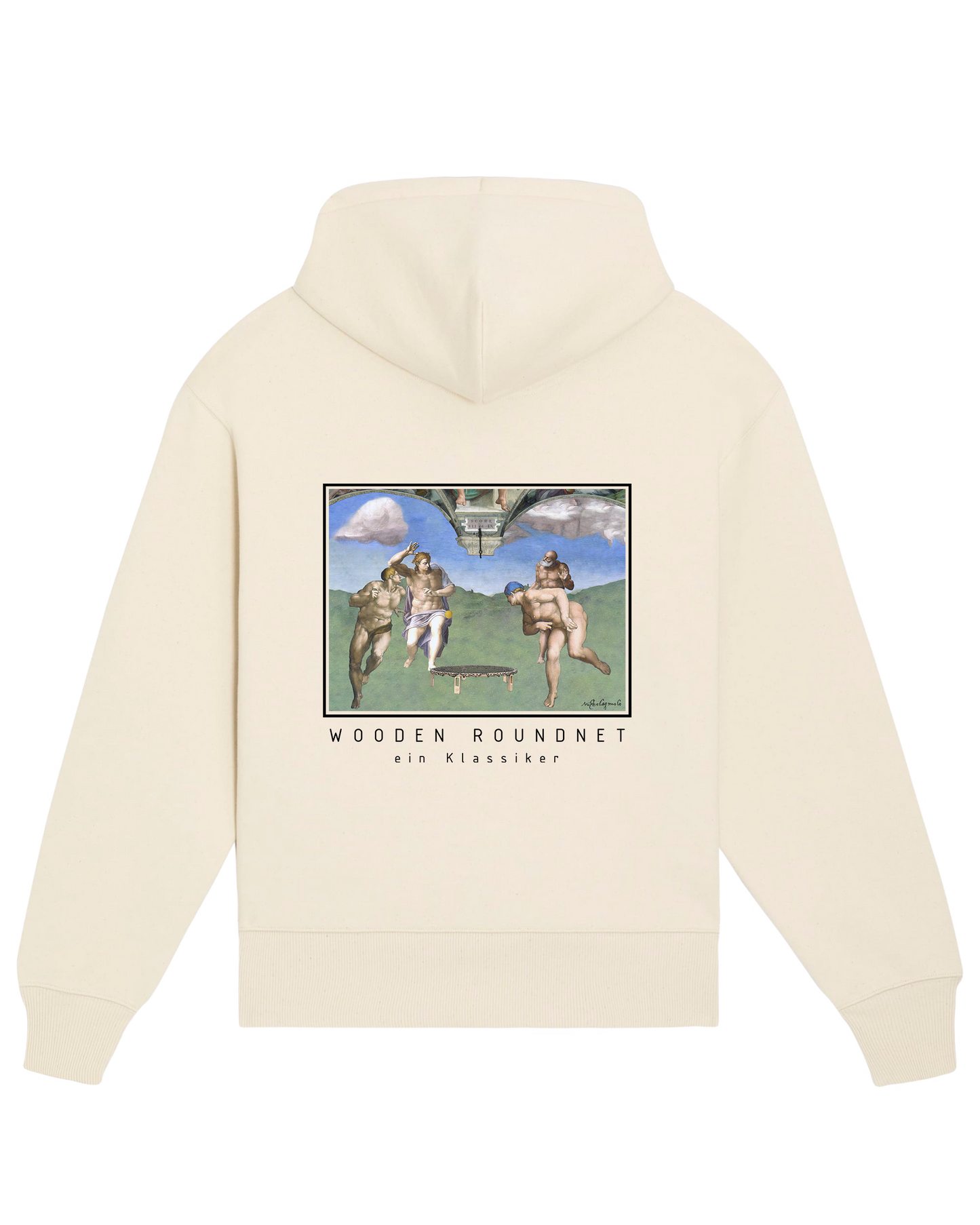 Wooden Roundnet Unisex Hoodie