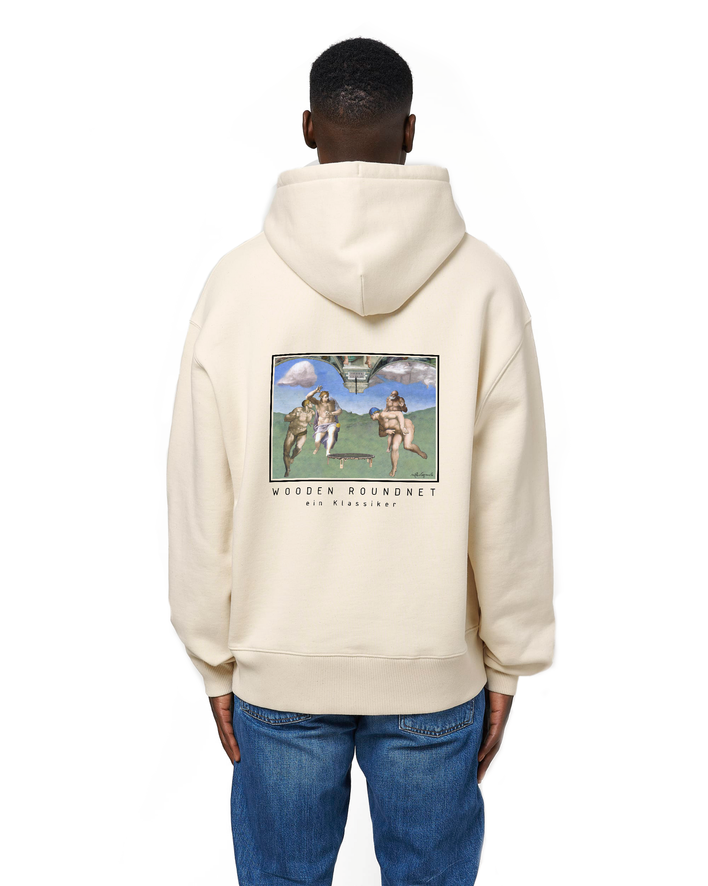 Wooden Roundnet Unisex Hoodie